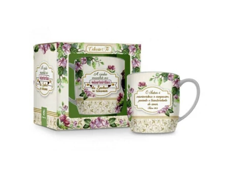 CANECA PORCELANA URBAN 360ML AS MISERICORDIAS SE RENOVAM - comprar online