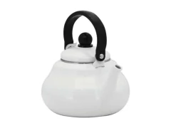 CHALEIRA ESMALTADA RETRO 1500ML BRANCA 17345 - comprar online