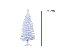 ARVORE DE NATAL PINHEIRO 90CM BRANCA 79718 - comprar online