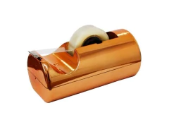 SUPORTE DE FITAS PEQUENO METALIZADO COBRE 10010017 - comprar online