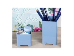 KIT PORTA OBJETOS AZUL PASTEL 10330013 na internet
