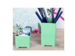 KIT PORTA OBJETOS VERDE PASTEL 10330015 na internet