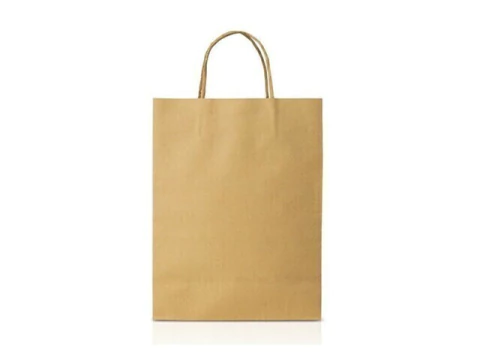 SACOLA KRAFT NATURAL 37 CM X 13,5 CM X 46 CM - comprar online