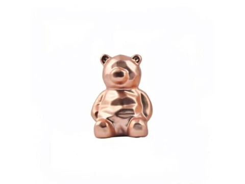 ENFEITE CERAMICA URSO MATE 9CM - comprar online