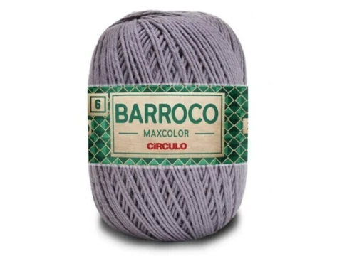 BARROCO MAXCOLOR 6 (200G) COR 8336 CINZA CHUMBO - comprar online
