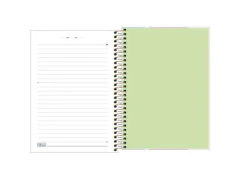 CADERNO ESPIRAL CD 1/4 HAPPY COLOR 80FLS na internet