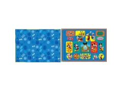 CADERNO CARTOGRAFIA E DESENHO ESPIRAL CD MICKEY 80FLS - Papelaria Visão