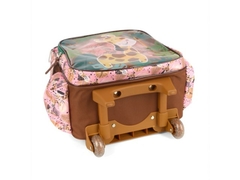 MOCHILA ESCOLAR DE CARRINHO UP4YOU GIRAFA ROSA - loja online