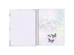 CADERNO UNIV DAISY DE 01 MATERIA 80FLS CAPA DURA - loja online