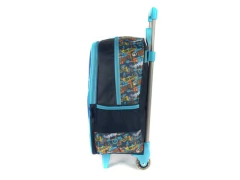 MOCHILA COM RODINHAS HOT WHEELS AZUL - LUXCEL na internet