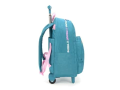 MOCHILA ESCOLAR DE CARRINHO MUSEUM VERDE UP4YOU - Papelaria Visão