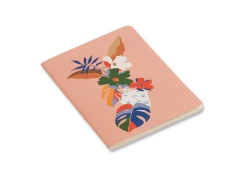 CADERNETA MEU PEQUENO CICERO POLEN PONTADO 14X21 JANELAS ROSA - loja online