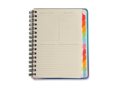 PLANNER WIRE-O TODAS JUNTAS SEMANAL A5 ARCO-IRIS - comprar online