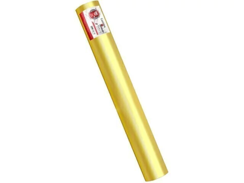 PLASTICO ADESIVO METALIZADO DOURADO PP DAC METRO - comprar online