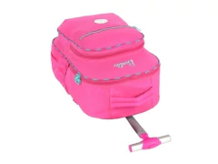 MOCHILA ESCOLAR DE CARRINHO PINK BARBIE - Papelaria Visão