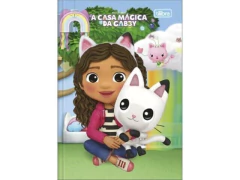 CADERNO BROCHURA 1/4 80F CASA MAGICA DA GABBY - loja online
