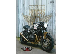 CADERNO BROCHURAO CD 80FLS MOTOS - Papelaria Visão