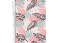 CADERNO DE 10 MATERIAS 200F KBOM FEMININO - loja online