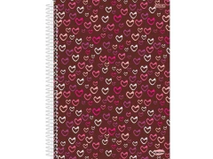 CADERNO DE 20 MATERIAS 400F KBOM FEMININO CD - Papelaria Visão