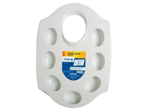 PALETA GODE PLASTICO PEQUENA 18 X 13 CM TIGRE - comprar online