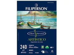 BLOCO FILIART RENAUD ARTISTICO BRANCO 240G (A3) na internet
