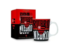 CANECA PORCELANA PREMIUM FLAMENGO 280ML - comprar online