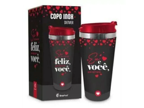 COPO TERMICO EMBORRACHADO - EU E VOCE PRA SEMPRE 450ML - comprar online