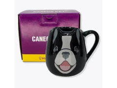 CANECA FORMATO 3D 400ML BULDOGUE - Papelaria Visão