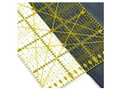 REGUA QUADRICULADA PATCHWORK 300X150CM TRIDENT - Papelaria Visão