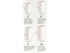 LATA C/ALCA P/PRESENTE 24X10CM LETTERING COMPOSE M C/1 UN na internet