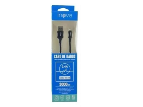 CABO INOVA 2.4A USB V8 CBO-5831 3METROS - comprar online