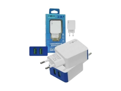 CARREGADOR RAPIDO INOVA 4.8A TYPE C CAR-9010 - comprar online
