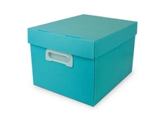 CAIXA ORGANIZADORA G - NOVAONDA (FOSCA) - VERDE PASTEL - comprar online