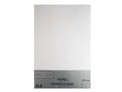 PAPEL A4 PARA ARTESANATO LISO BRANCO 180G - comprar online