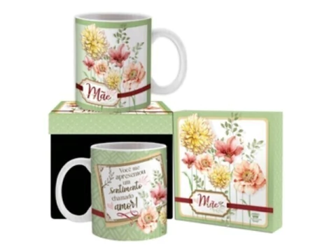CANECA CERÂMICA MÃE VOCÊ ME APRESENTOU - comprar online