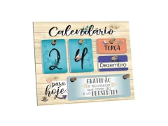 CALENDÁRIO PERMANENTE DE MESA PARA HOJE GRATIDÃO...18X22 - comprar online