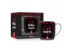 CANECA PORCELANA URBAN 360ML - EU E VOCE PRA SEMPRE - comprar online