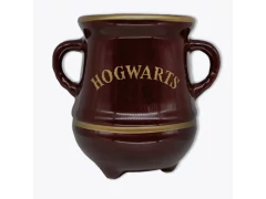 CANECA FORMATO 3D 350ML POCAO HOGWARTS DOURADA na internet
