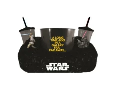 KIT ALMOFADA PIPOCA FIBRA STAR WARS GALAXIA