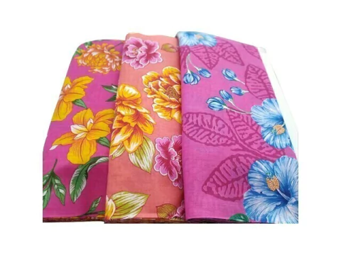 TECIDO CHITAO FUNDO ROSA 1,40 DE LARGURA (METRO) - comprar online