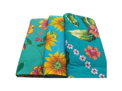 TECIDO CHITAO FUNDO VERDE 1,40 DE LARGURA (METRO) - comprar online