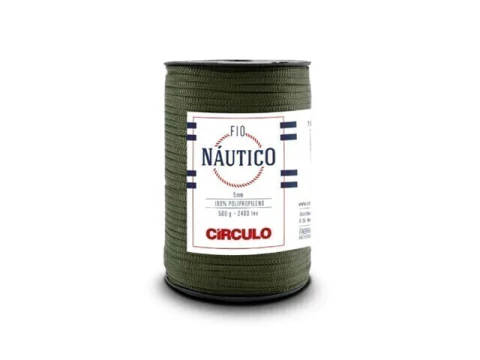 FIO NAUTICO - COR 5368 VERDE MILITAR - comprar online