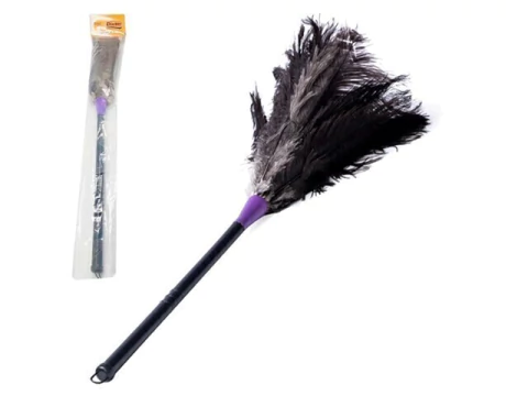 ESPANADOR DE PO 60CM PENA DE AVESTRUZ 169