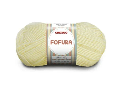 LÃ FOFURA 100G CREME COR 150 - comprar online