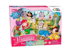 QUEBRA-CABECA 28 PCS GIGANTE PRINCESAS PREMIUM - comprar online