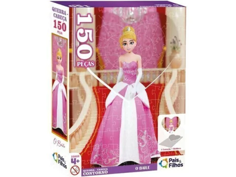 QUEBRA-CABECA CONTORNO 150 PCS - O BAILE - PREMIUM - comprar online