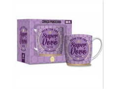 CANECA PORCELANA URBAN 360ML VOVÓ TE AMO - comprar online