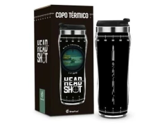 COPO PLASTICO INOX TEMAS NEW SNIPER 350ML