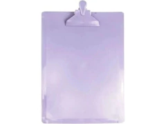 PRANCHETA OFICIO C REGUA E PRENDEDOR PLASTICO TONS PASTEL