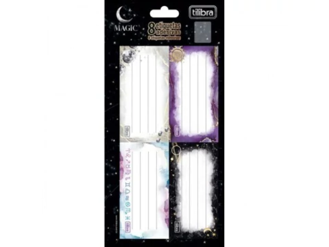 ETIQUETA PARA CADERNO ADESIVA MAGIC - comprar online